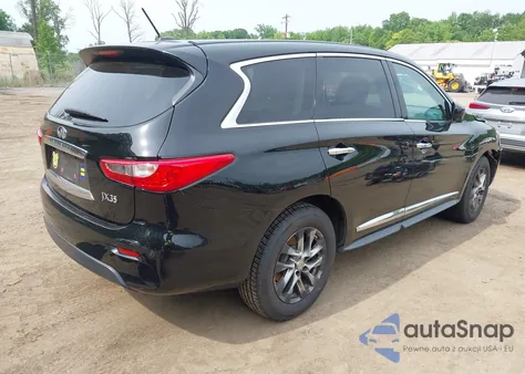 2013 Infiniti Jx35 z USA, uszkodzony, nr VIN 5N1AL0MM9DC321401